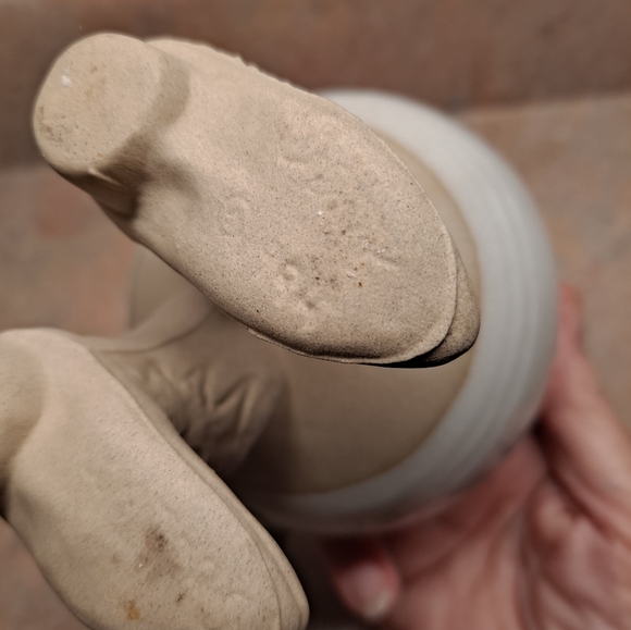 Vintage Muddy Waters Cowboy Boot Ceramic Cup Pottery Mug 5" 1994 - Picture 7 of 11